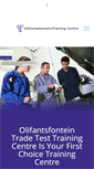 Mobile Screenshot of otc-trainingcentre.co.za